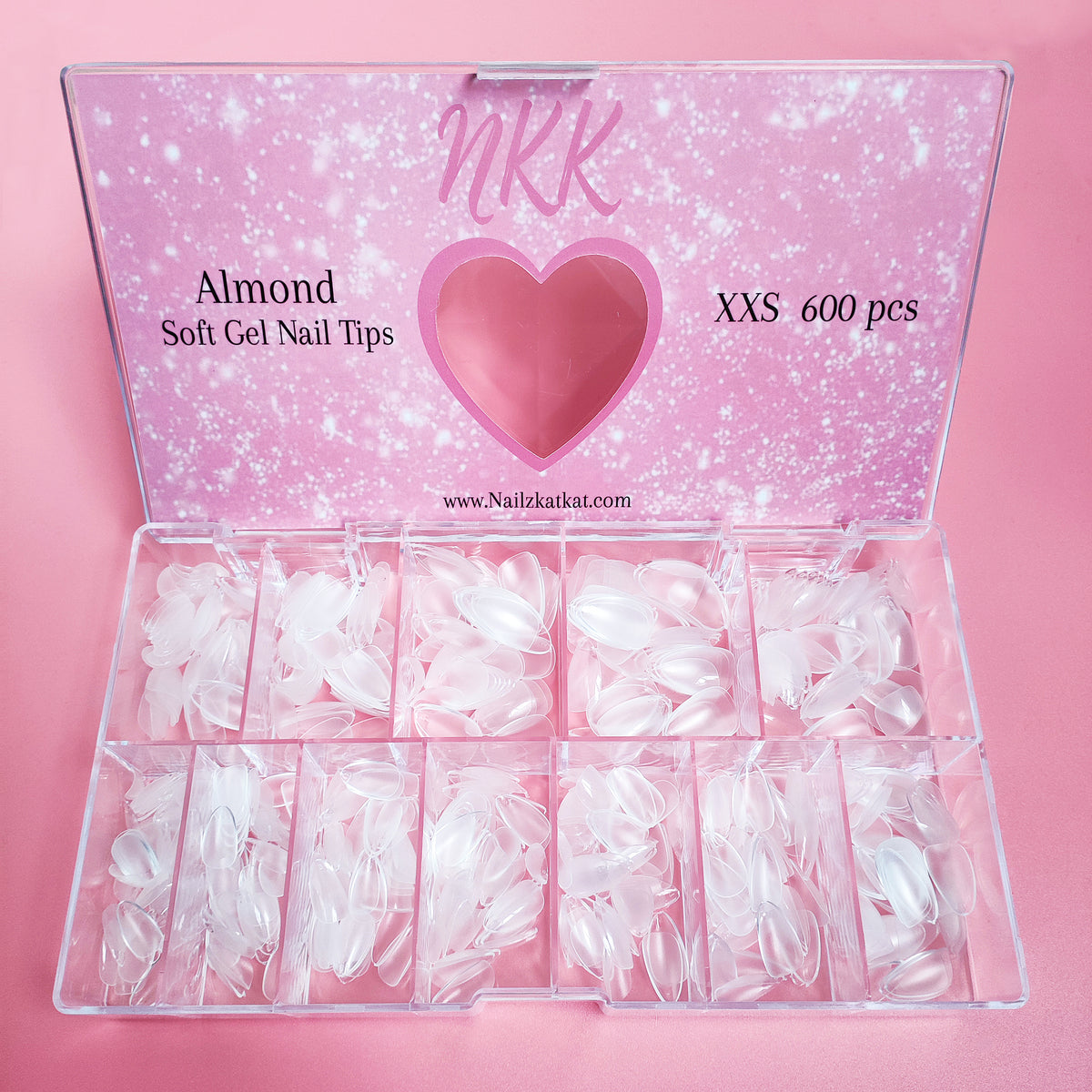 XXS Almond- Soft Gel – NailzKatKat