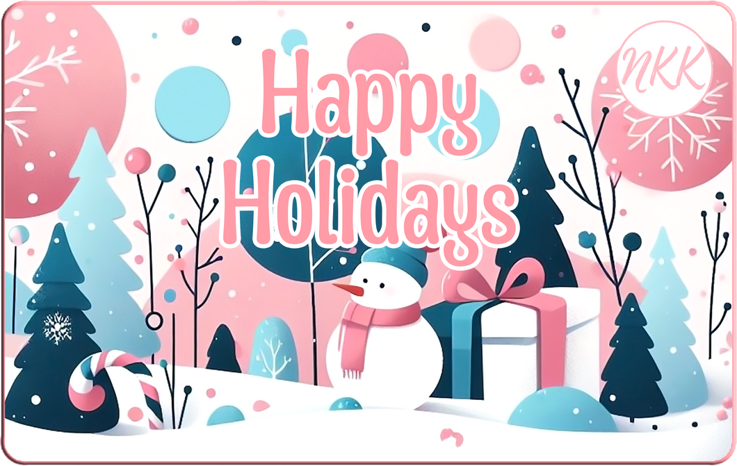 'Happy Holidays' E-Gift Card